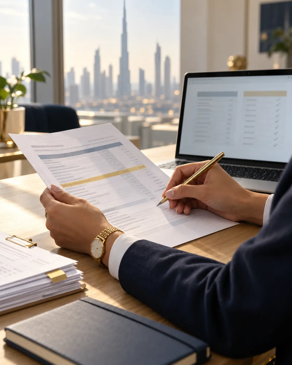 VAT voluntary disclosure services in Dubai — Fintra Global specialist correcting a filed VAT return